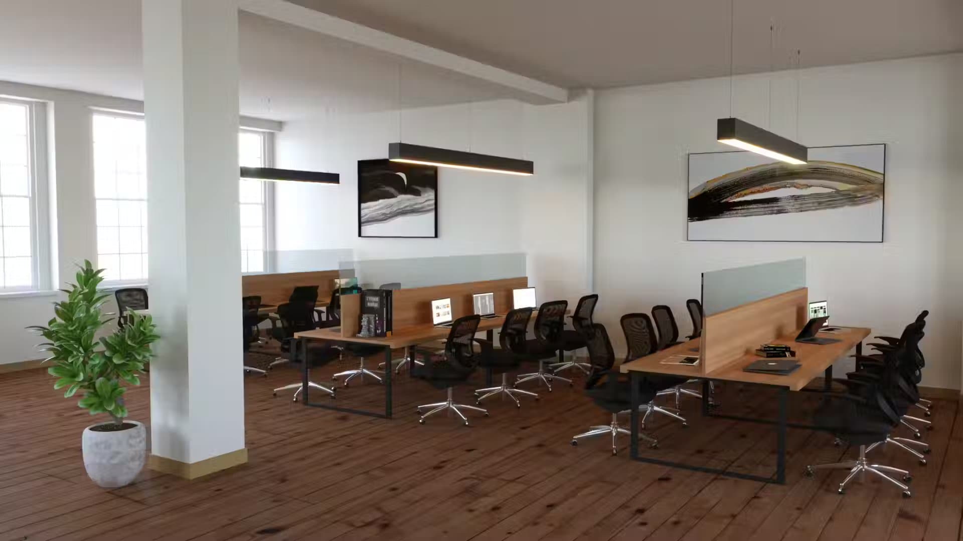 Serviced office space at Europa Place, London, EC1