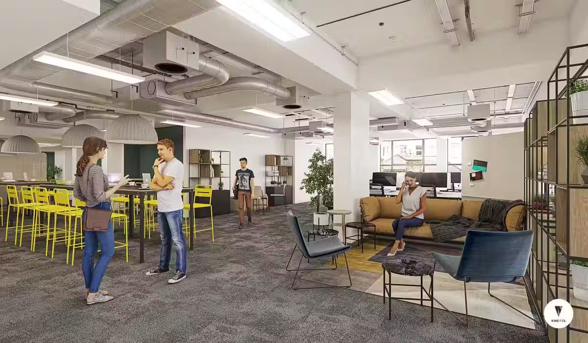 Managed office space at Charlotte Street, London, W1