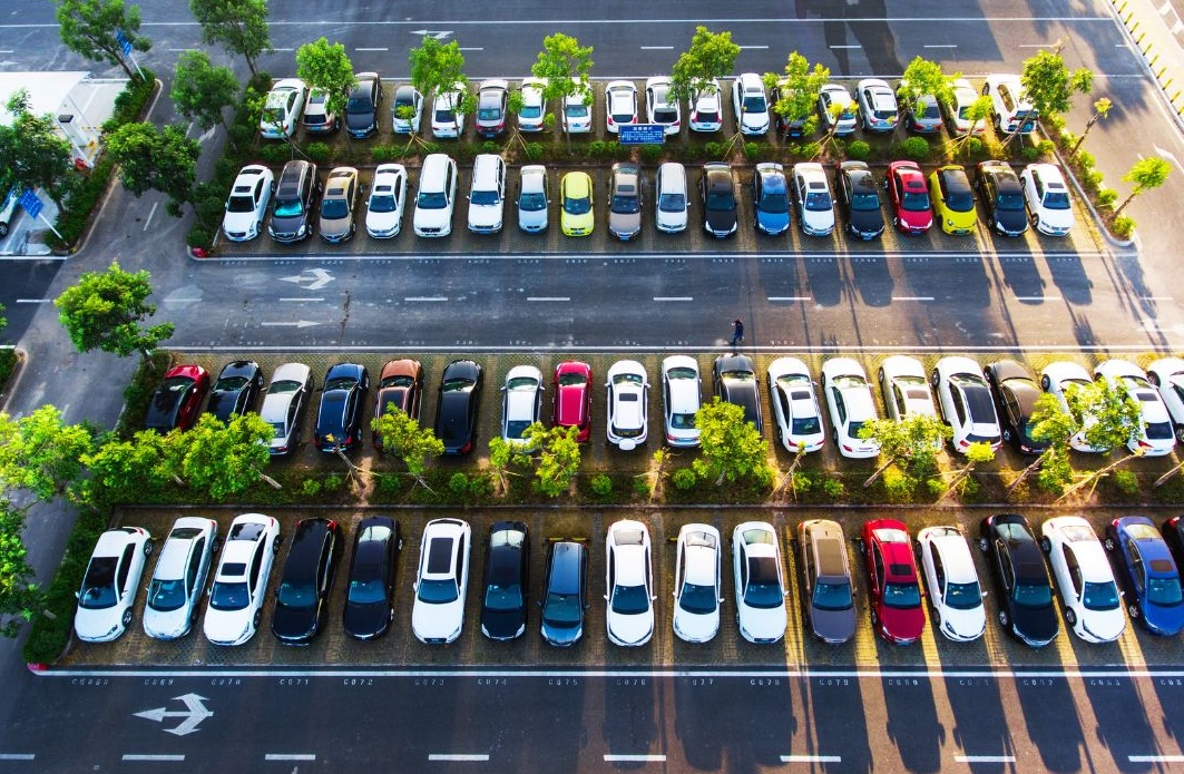 parking outside office space